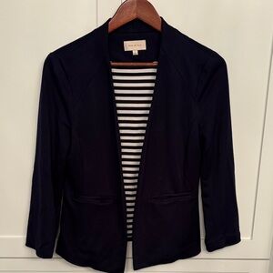 Skies Are Blue Dark Navy Blazer